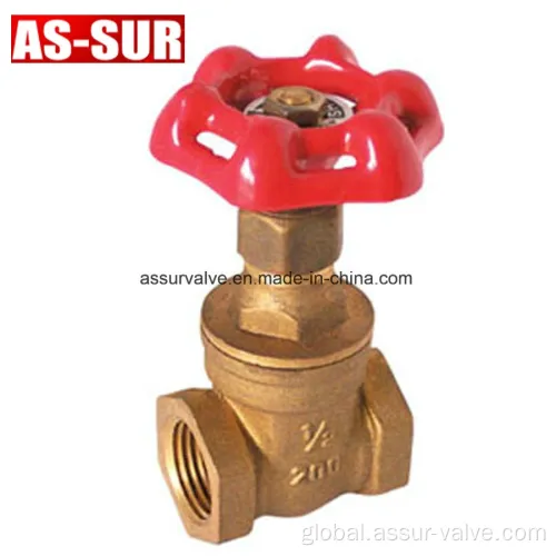 Antique Brass Gate Valves Euro Model Forged Brass Gate Valves Manufactory